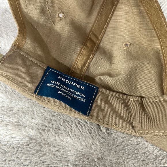 PROPPER 6 panel tan contractor, cap OS - Picture 5 of 6